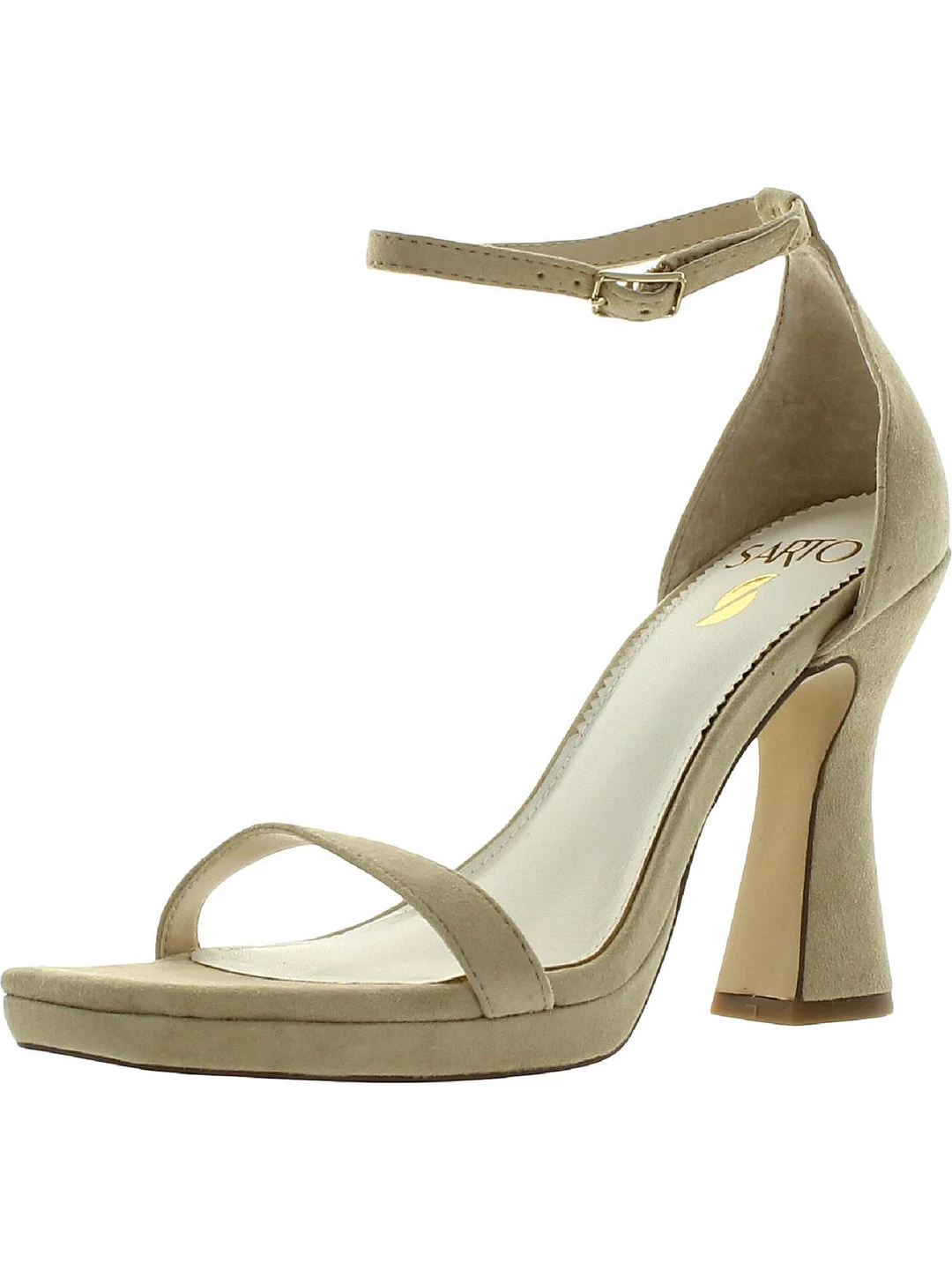 Best deal 🥰 Sarto Franco Sarto Dolores 👩 Womens Leather Ankle Strap 👠 Heels ⭐ 4 Best deal 🥰 Sarto Franco Sarto Dolores 👩 Womens Leather Ankle Strap 👠 Heels ⭐ - Image 4