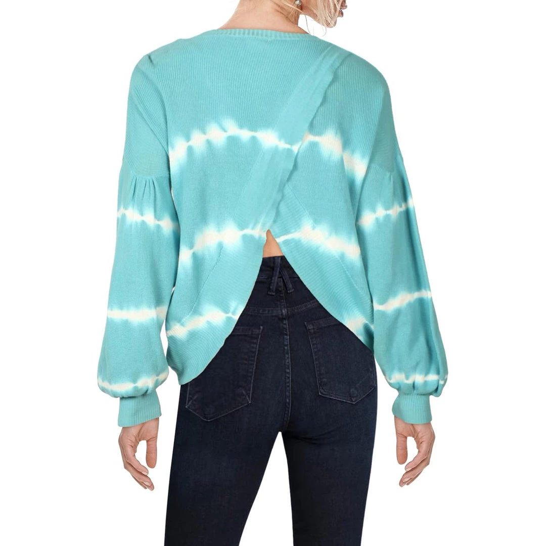 Hot Sale ๐ฅฐ Fate ๐ฉ Womens Ribbed Crewneck Pullover Sweater ๐ 2 Hot Sale ๐ฅฐ Fate ๐ฉ Womens Ribbed Crewneck Pullover Sweater ๐ - Image 2