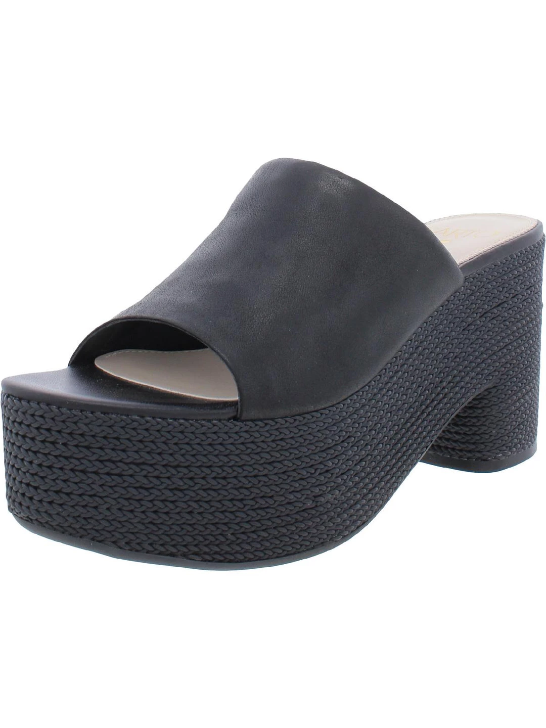 Deals 😉 Sarto Franco Sarto Coco 👩 Womens Leather Slip On Platform 🩴 Sandals 🔔 5 Deals 😉 Sarto Franco Sarto Coco 👩 Womens Leather Slip On Platform 🩴 Sandals 🔔 - Image 5