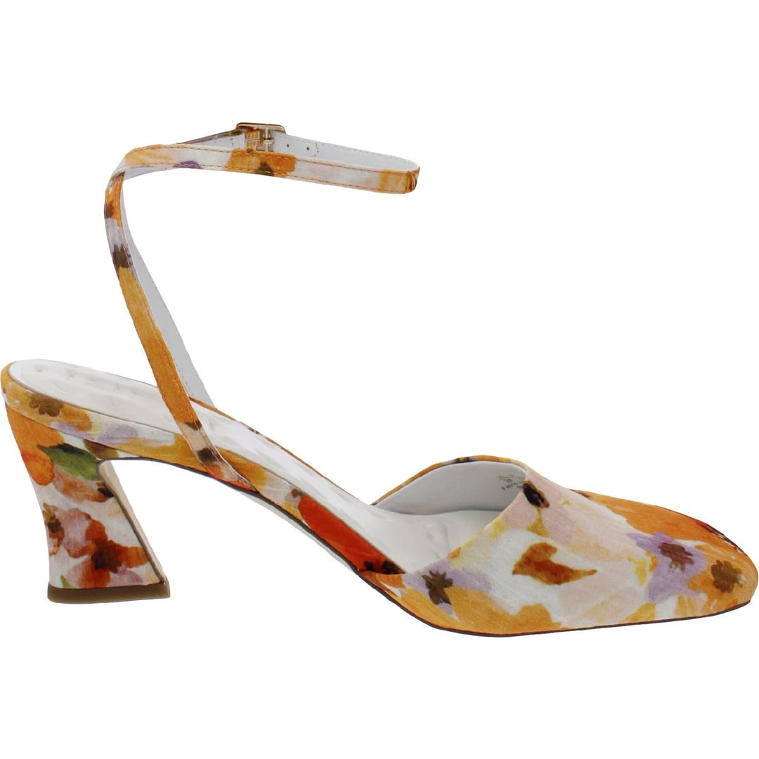 Top 10 😉 Sarto Franco Sarto Daisy 2 👩 Womens Floral Ankle Strap 👠 Heels 👏 2 Top 10 😉 Sarto Franco Sarto Daisy 2 👩 Womens Floral Ankle Strap 👠 Heels 👏 - Image 2