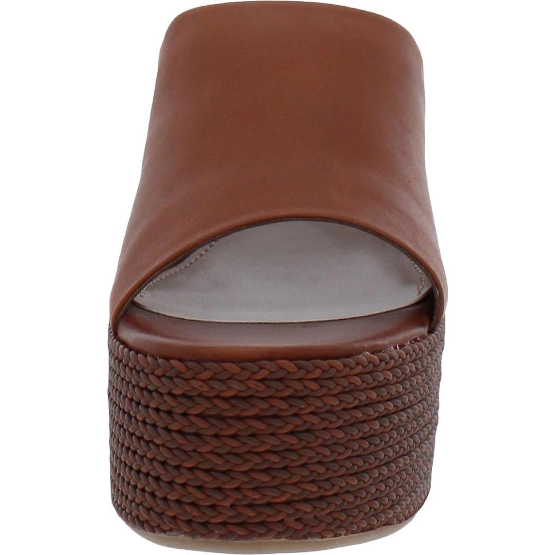 Deals 😉 Sarto Franco Sarto Coco 👩 Womens Leather Slip On Platform 🩴 Sandals 🔔 3 Deals 😉 Sarto Franco Sarto Coco 👩 Womens Leather Slip On Platform 🩴 Sandals 🔔 - Image 3