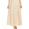Best Sale 🔔 women Kerrick Linen-Blend Maxi 👗 Skirt 🔔