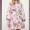 Best Sale ⌛ Fate 👩 women Linen Blend 👕 Shirt 👗 Dress in Floral Print 👍