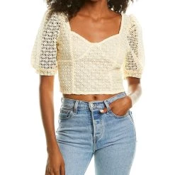 Hot Sale 🌟 women Kerrick Lace Crop Top 🔔
