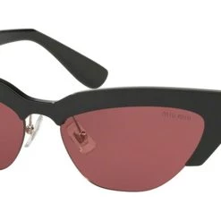 Hot Sale 🥰 women Miu Miu MU 04US 1AB0A0 Cat Eye 👓 Sunglasses 🛒