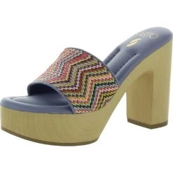 Coupon ❤️ Sarto Franco Sarto Wendy 2 👩 Womens Wood Slide 👠 Heels 🧨