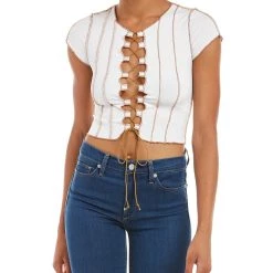 Top 10 💯 women Kerrick Reverse Seam Crop Tank ✨