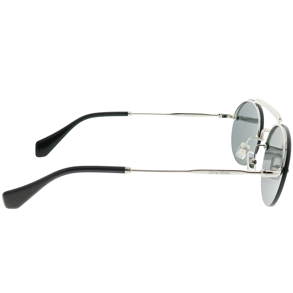 Brand new 😀 Miu Miu MU 60TS 1BC1A1 👩 Womens Oval 👓 Sunglasses 😉 3 Brand new 😀 Miu Miu MU 60TS 1BC1A1 👩 Womens Oval 👓 Sunglasses 😉 - Image 3