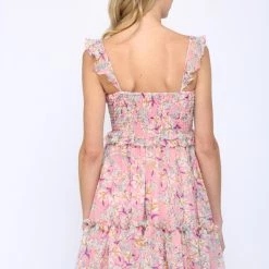 Buy ✨ Fate 👩 women Poppi Smocked Ruffle 👗 Dress in Pink ✔️ -Deals kerrick Store d1826dee811343b5b0c6af28d7d9589a 77fb7785 5a5b 4b12 9677 dbeebe540623 1080x