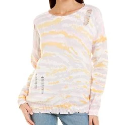 Flash Sale ❤️ women FATE Distressed Sweater 🔔