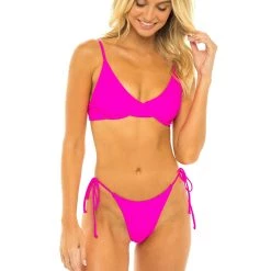 Brand new ๐ JMP The Label ๐ฉ women Newport Underwire ๐ Bikini Top - Passion Pink ๐