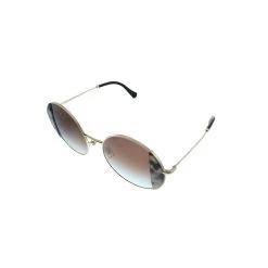 Discount 🧨 Miu Miu MU 57VS 08D07B 49mm 👩 Womens Round 👓 Sunglasses 👏