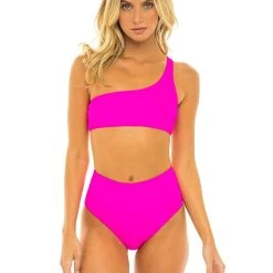 Best Pirce 😀 JMP The Label 👩 women Laguna High Waist 👙 Bikini Bottom - Passion Pink ❤️ -Deals kerrick Store 8489479199f4479d83c8cceec0d06be8 1080x