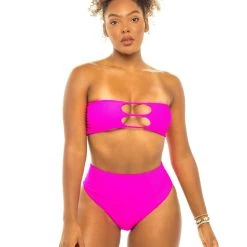 Best Pirce 😀 JMP The Label 👩 women Laguna High Waist 👙 Bikini Bottom - Passion Pink ❤️ -Deals kerrick Store 86c0259a054a4f88abd78acb6a1966d6 1080x