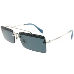 New ✔️ Miu Miu MU 59TS KJT2K1 👩 Womens Rectangle 👓 Sunglasses 🎉