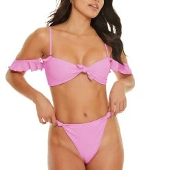 Flash Sale ✨ JMP The Label 👩 women Savannah Off The Shoulder Ruffle 👙 Bikini Top - Blushing Pink ⭐ -Deals kerrick Store ebbd0c729f7d467d8066756152f41c39 6ff0a560 36cc 4c65 9df0 98c276338e0f 1080x